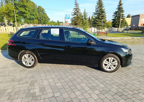 Peugeot 308 cena 49499 przebieg: 150000, rok produkcji 2019 z Głuszyca małe 781